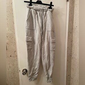 PINK Victoria's Secret Light Gray Sweat Pants